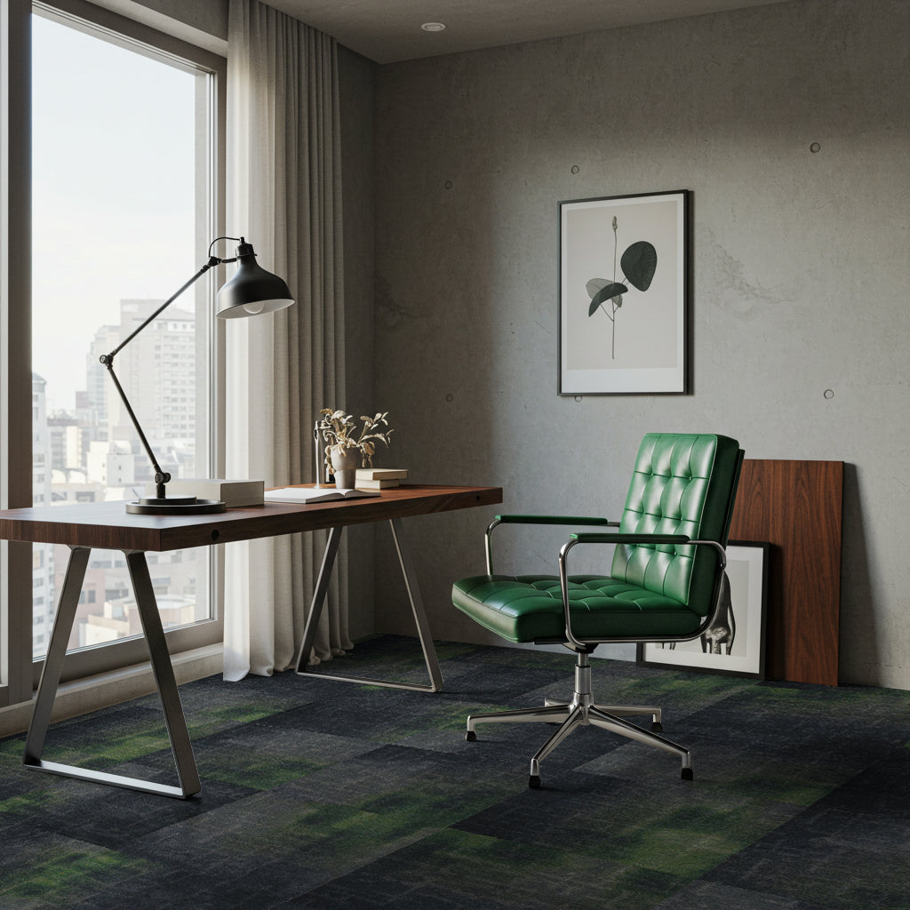 タイルカーペット「スローシャッター」の全面敷き